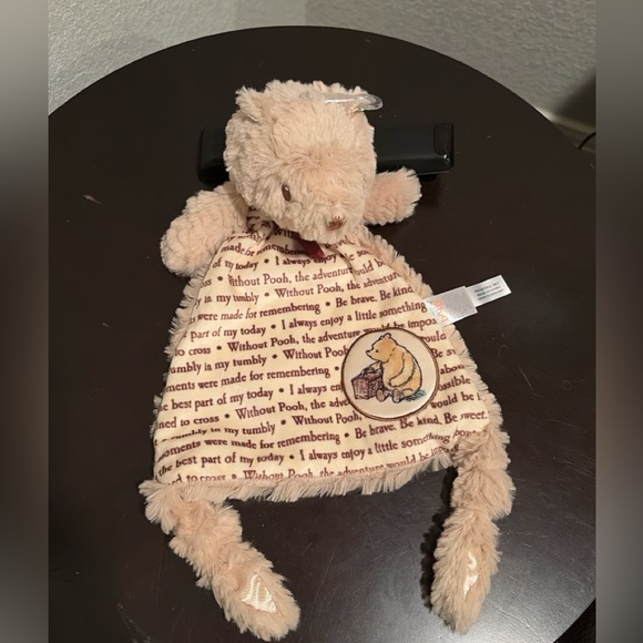 Disney Other - Disney Baby Cream and Brown Storytime Blanket(F14)@